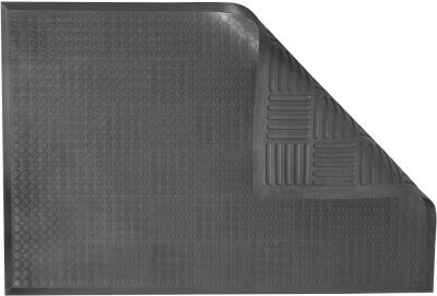 ESD Anti-Fatigue Floor Mat | EFS Complete Smooth ESD | Fire-Retardant | Grey | 60 x 120 cm | Grounding Cord + Snap (15')
